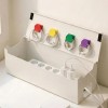 철제 무타공 선 정리함 멀티탭 박스 Metal Non-Drill Cable Organizer