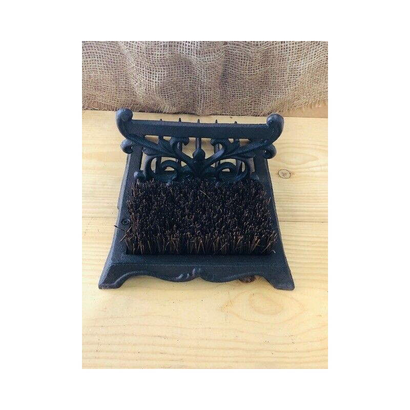Midwest Craft House LARGE Cast Iron Boot Shoe Brush Mud