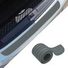 Zufoty Car Rear Bumper Protector, 34 x 2.75 inch Trimmable,
