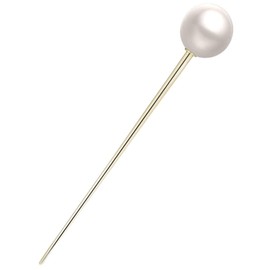 Marosam Hair Claw Hair Clip, Pearl, Hair Ornament, Hairpin, Simple, Kimono (Large)