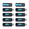 VICFUN Paquete de 10 unidades flash USB 2.0 de 1