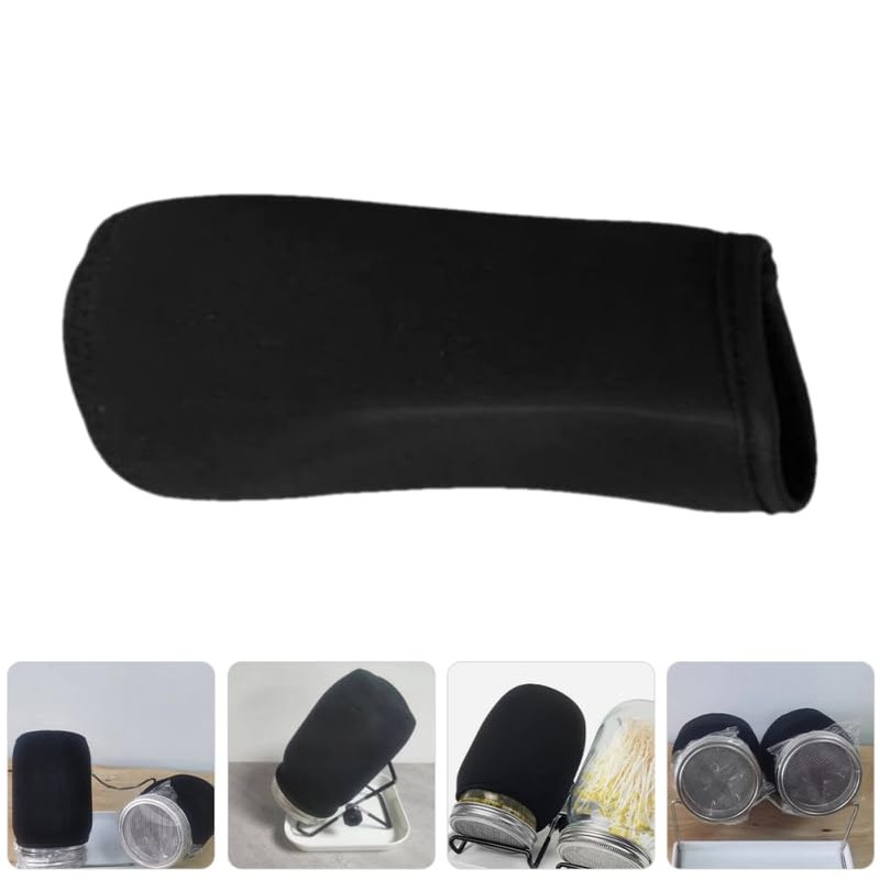 Cabilock 2pcs Blackout Sleeves for Jars Protective Covers for Sprouting