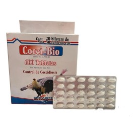 Alimento Cocci-bio Aves Gallinas Blister 30 Coccidias