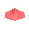 styleBREAKER Unisex Cotton Fabric Mask, Plain, Double Layer, Reusable, Washable,