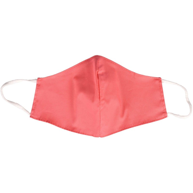 styleBREAKER Unisex Cotton Fabric Mask, Plain, Double Layer, Reusable, Washable,