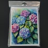 Caroline's Treasures Hydrangeas Greeting Cards Pack of 8 Blank Cards