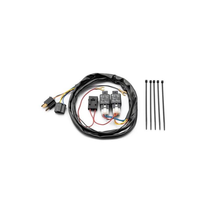 Daytona 95438 Headlight Relay Kit for Motorcycles H4 Single Light