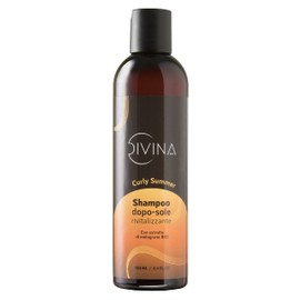 DIVINA BLK Shampoo for Wavy Hair Curly Super Curly Hair Afro Curly Summer with Organic Pomegranate Extract (250ml)