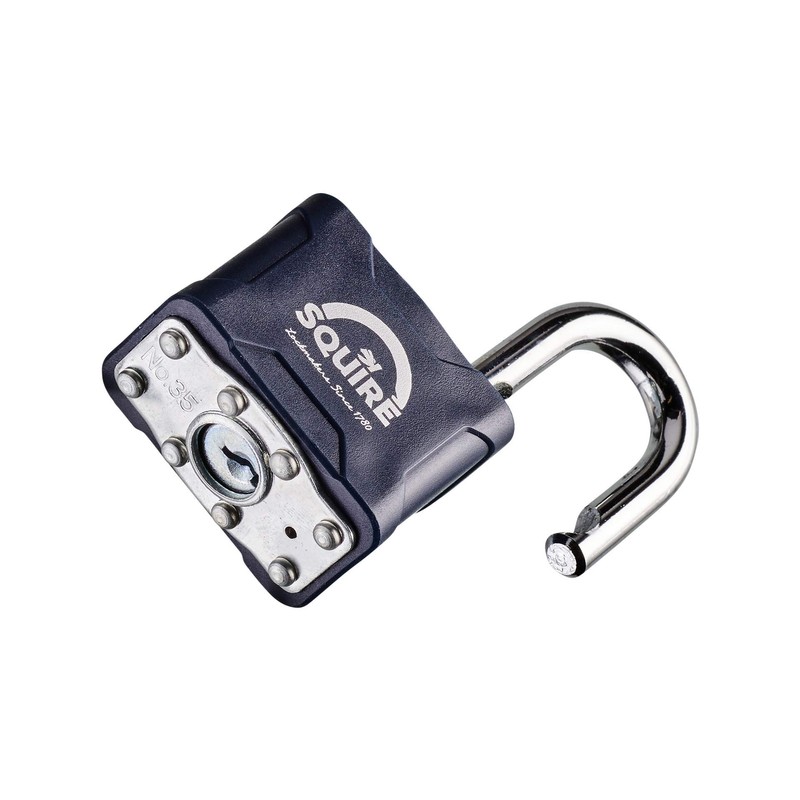 Henry Squire Stronglock Laminated Open Shackle 4 Pin Double Locking