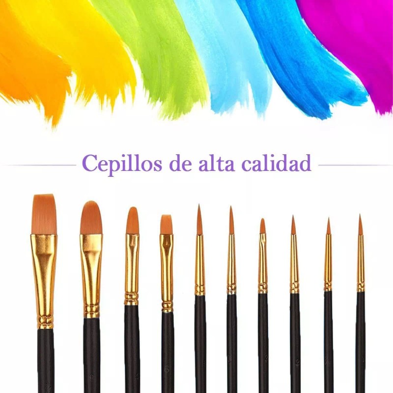DREAMINHEART Kit De Pintura Acrílica De 24 Colores, 60 Ml