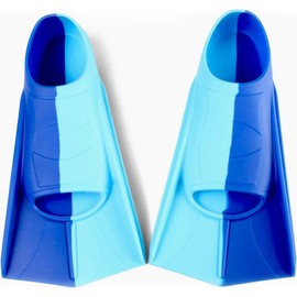 WIVIEW Aletas Natacion, Aletas Cortas Natacion con Capa Protectora, Aletas Ergonómicas de Natación y Buceo, Aletas Ligeras de Entrenamiento de Buceo para Adultos Hombre y Mujer, Talla M