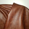 NAT Leathers Brown Cognac Weekender Two Tone Soft Upholstery Chap
