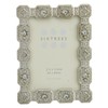 Antique Vintage and Shabby Chic Style silver metal photo frame