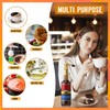 60 Pack Coffee Syrup Pump Tip Covers Black Rubber Pourer