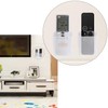 [2 Pack] Universal Remote Control Holder 7x6x3cm, Wall Mount Media