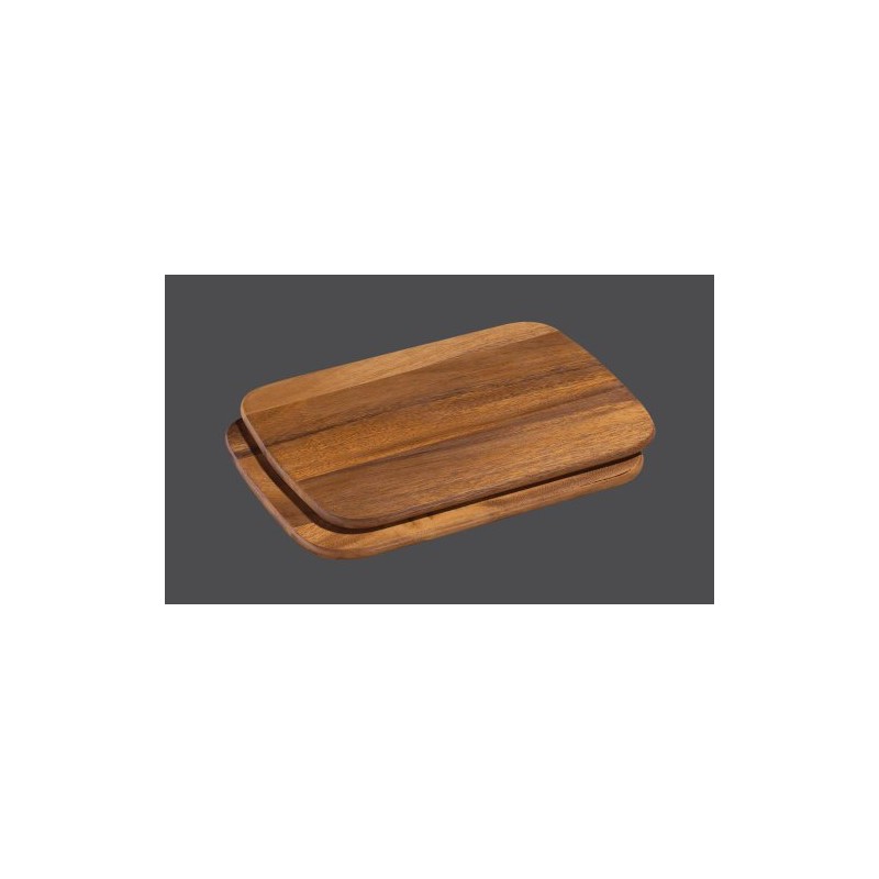 Zassenhaus Frühstücksbrettchen Holz | 2er Set | aus nachhaltiger Akazie