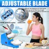 Shaved Ice Machine - Electric Ice Shaver Machine with 4