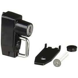 Kijima 303-1555 Motorcycle Motorcycle Parts Helmet Lock Tricity ('14-'22) Black