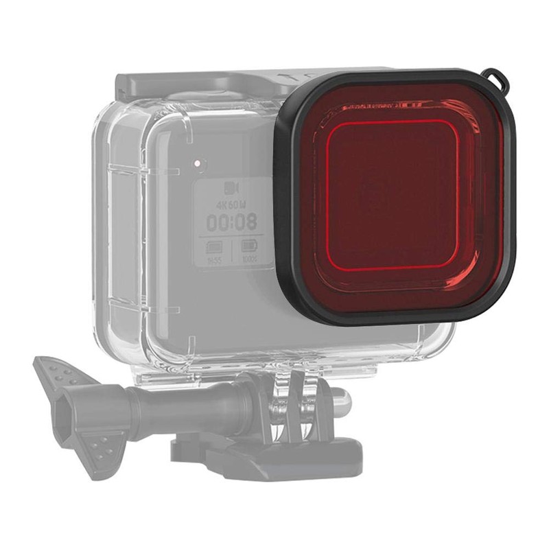 Action Camera Lens Diving Filter, Underwater Diving Waterproof Filter with