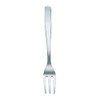 A di Alessi Knifeforkspoon Pastry Fork, Polished, Set of 6,