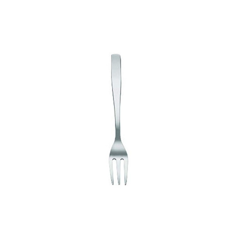 A di Alessi Knifeforkspoon Pastry Fork, Polished, Set of 6,