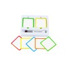 Dry Erase Magnets Set - 25 Pack Includes Marker -