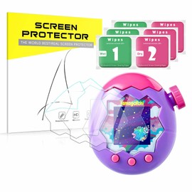 Newzerol Tamagotchi Paradise Special Film (Tamagotchi Paradise) Protective Film 3 Sheets Soft TPU Material Compatible with Curved Screens Ultra Thin Anti-Bubble High Transmittance High Sensitivity