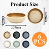 JBESUHI Set of 6 Colorful 3.3 Inch Ceramic Soy Sauce