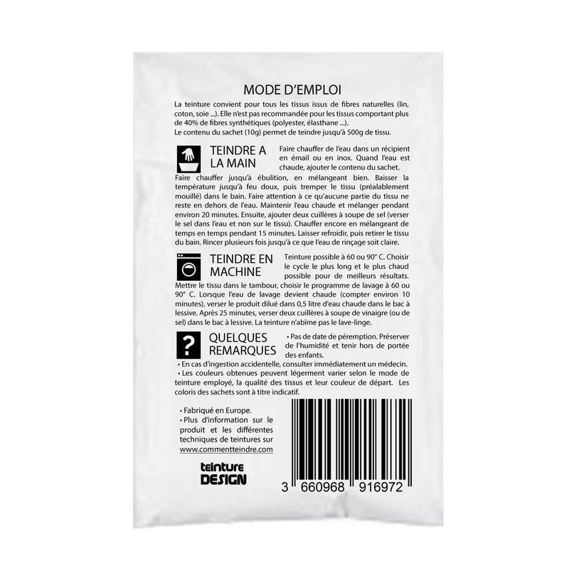 Set of 3 Textile Paints - Black - Universal Textile