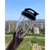 Blender Cups 24oz/32oz Cups with Flip-Top To-Go-Lids Fit for NutriBullet