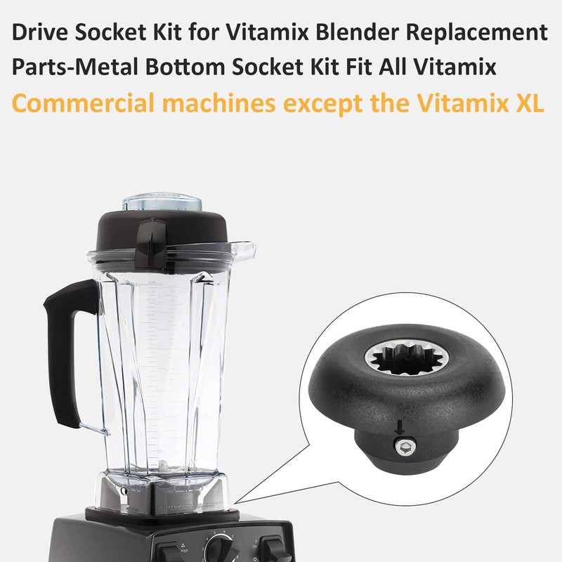 Drive Socket Kit Replacement Part for Vitamix 891 802 Blenders