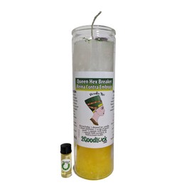 Victoria Rey Queen Hex Breaker Candle Kit - Veladora Kit Reina Contra embrujo