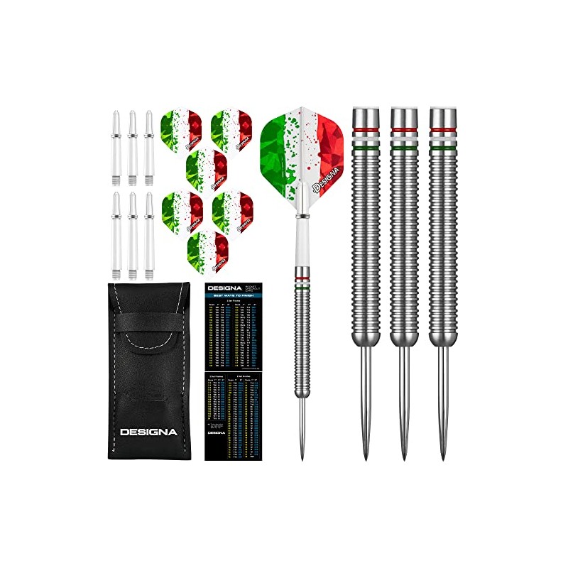 Designa D0737 Patriot | 22g Premium 90% Tungsten Straight Barrel