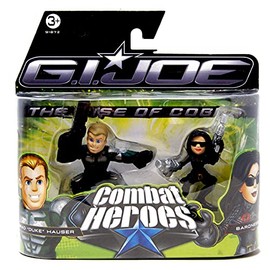 G.I. Joe The Rise of Cobra Combat Heroes 2-Pack Conrad Duke Hauser and Baroness