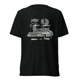 1972 Gran Torino Collector Car Owner Vintage Style tri-Blend t-Shirt
