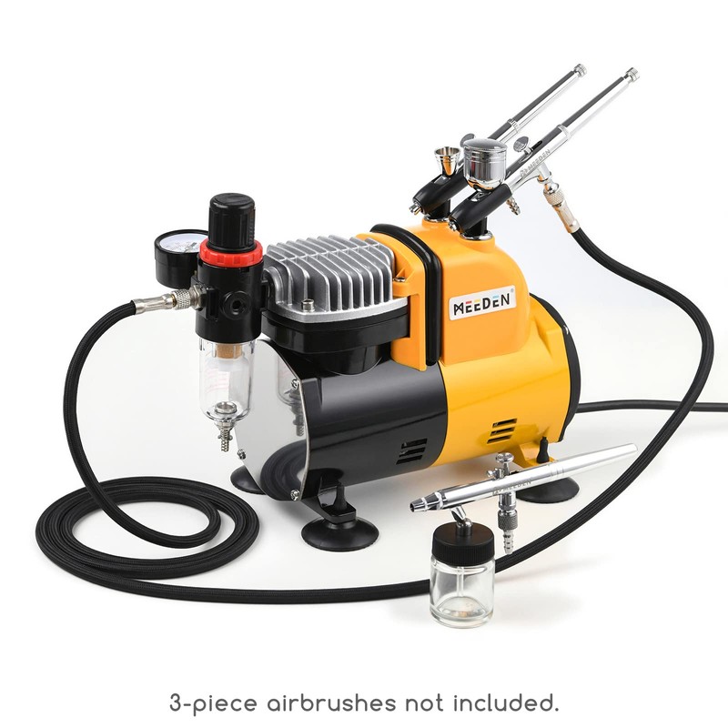 MEEDEN Airbrush Compressor Kit - 1/5 HP Quite Air Compressor