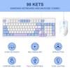 MageGee RGB Gaming Keyboard and Mouse Combo, GK980 Wired Backlit