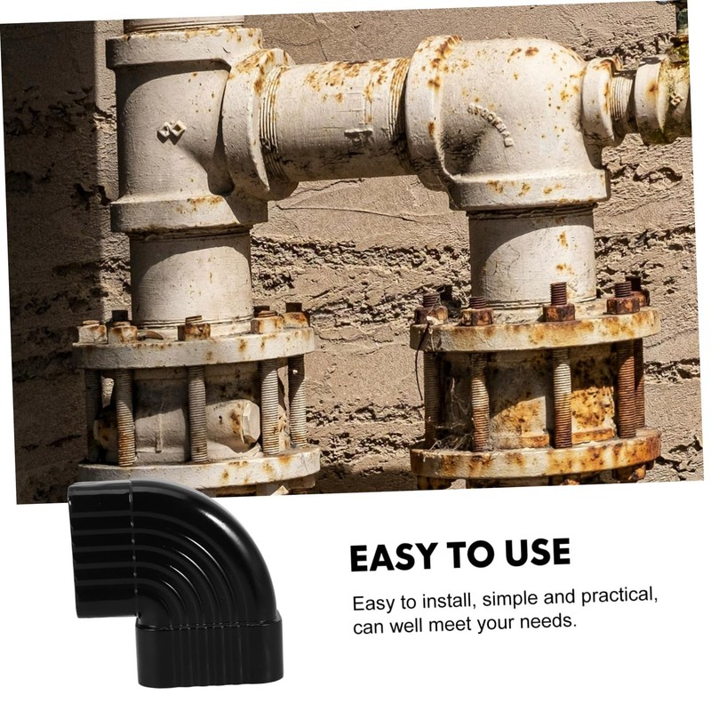 Operitacx Replacement Rain Elbow Adapter UK Right Angle Downspout Connector