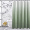 BBiggood Sage Green Shower Curtain, Extra Long Shower Curtain 72