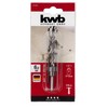 kwb Spiral Wood Drill Bit Set with Countersink and Depth