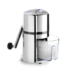 IBILI Ice Crusher 16x26 cm, Stainless Steel, Silver/Black, 16 x 16 x 26 cm