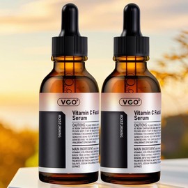 AOLG VGO Vitamin C Facial Serum Essence 3Oml - B3 Skin Care Cream, Moisturizing Skincare Set for Acne Relief & Hydration - Hydrating, Moisture All Skin Types skin repair cream - Specification: 30ml*2