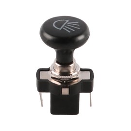 Sarini 12V Push-Pull Light Switch for Car Headlights Fits Club Car Tractor Replacement Switch Built-in 12V Pull Switch for Automotive Use