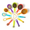 Mitavo 12 Piece Kitchen Measuring Cup Set, Measuring Spoon Set,