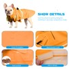 PETCUTE Dog Raincoat - Waterproof Coat with Hood, Collar &