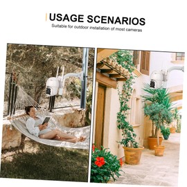 Mipcase Mounting Pole for Antenna and Bracket for Outdoor Use Simple Installation Wall Pole for WiFi Extender and Wireless Bridge Setup