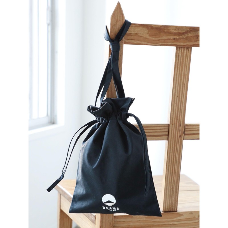 Beams Japan 56610305271 Campus Bag, Shoulder Bag, Black Free