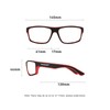 Wraparound full lens Safety Glasses with Readers photochromic Sport Magnifying