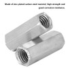 10pcs Long Rod Nut Hex Coupling Nuts Hexagonal Sleeve Nut