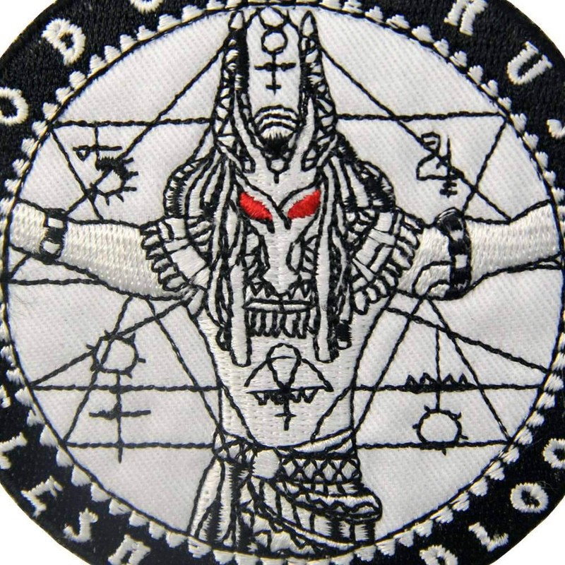 Guardian of the Anubis Dead Embroidered Badge Iron on or
